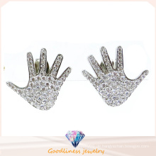 Hand Form Ohrring für Dame China Großhandel Fashionjewelry 925 Sterling Silber Schmuck Ohrring (E6504)